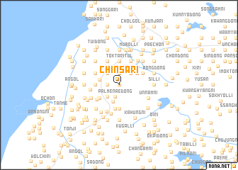 map of Chinsa-ri