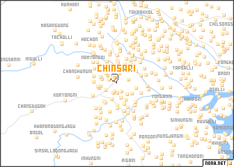 map of Chinsa-ri