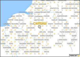 map of Chin-shui