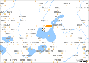 map of Chinsowa