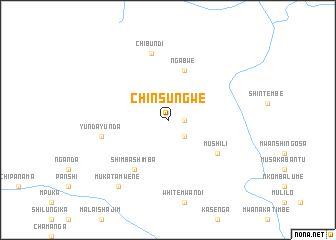 map of Chinsungwe