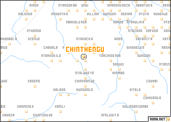 map of Chinthengu