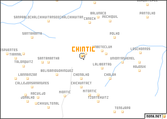 map of Chintic