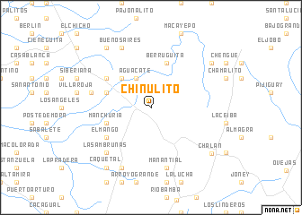 map of Chinulito