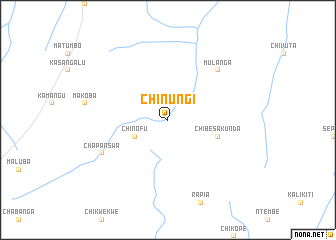 map of Chinungi