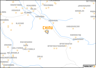 map of Chīnū