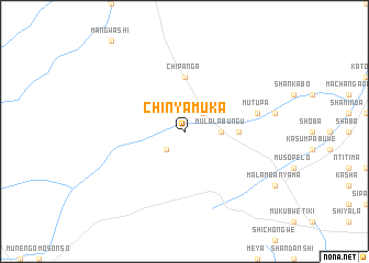 map of Chinyamuka