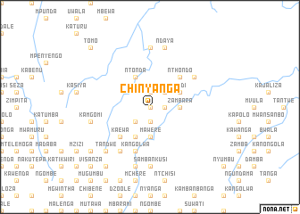 map of Chinyanga