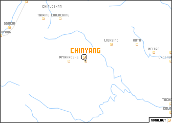 map of Chin-yang