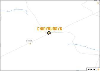 map of Chin\