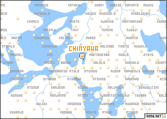 map of Chinyawa