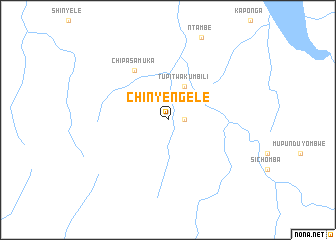 map of Chinyengele