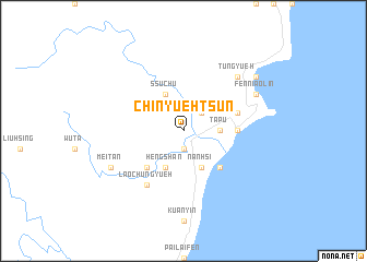 map of Chin-yüeh-ts\