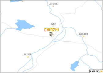 map of Chinzhi