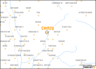 map of Chinzu