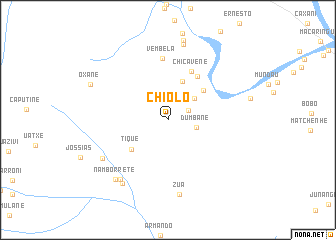 map of Chiolo