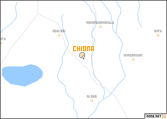 map of Chiona