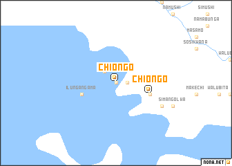 map of Chiongo