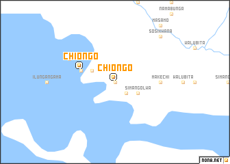 map of Chiongo