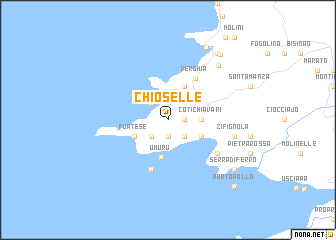 map of Chioselle