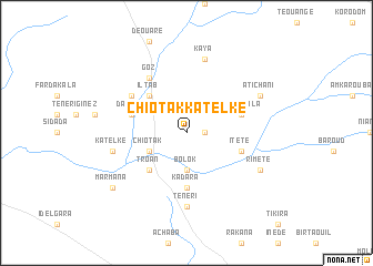 map of Chiotak Katelké