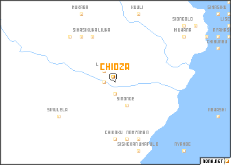 map of Chioza