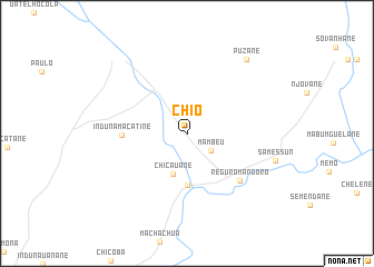 map of Chio