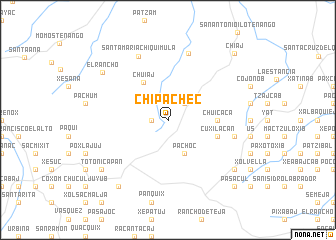 map of Chipachec