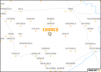 map of Chipaco