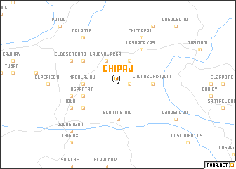 map of Chipaj