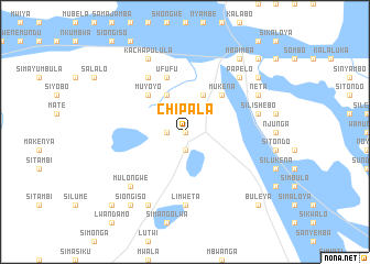 map of Chipala