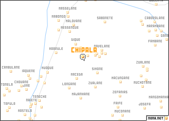 map of Chipala