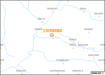 map of Chipamba