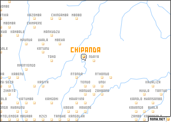 map of Chipanda