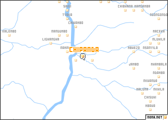 map of Chipanda