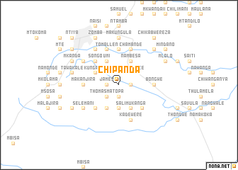 map of Chipanda