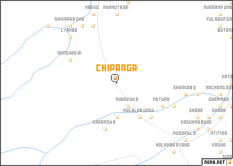 map of Chipanga