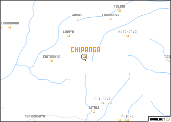 map of Chipanga