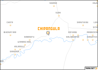 map of Chipangula