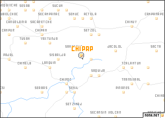 map of Chipap