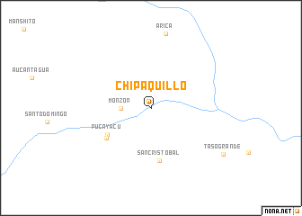 map of Chipaquillo