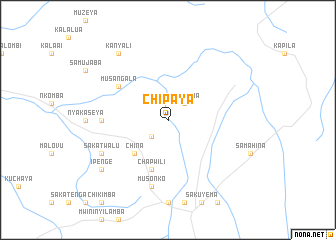 map of Chipaya
