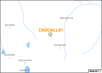 map of Chipchillay