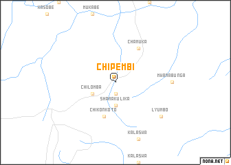 map of Chipembi