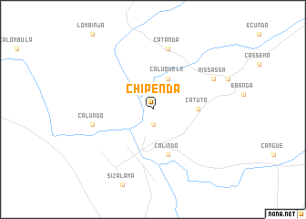 map of Chipenda