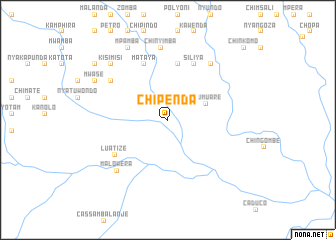 map of Chipenda
