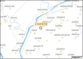 map of Chipene