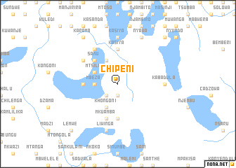 map of Chipeni