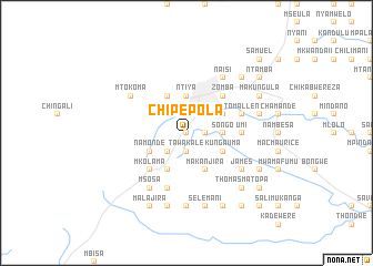 map of Chipepola