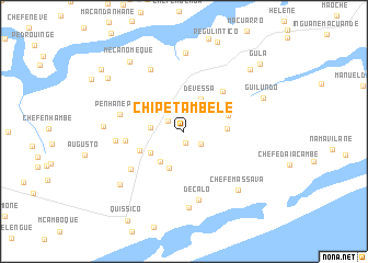 map of Chipetambele